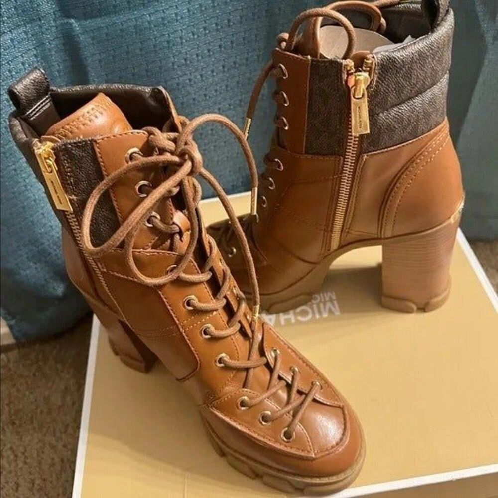 Michael Kors Ridley Lace-Up Bootie
